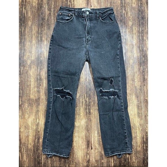 Abercrombie & Fitch The Ankle Straight Ultra High Rise jeans size 26/2 - Picture 1 of 3